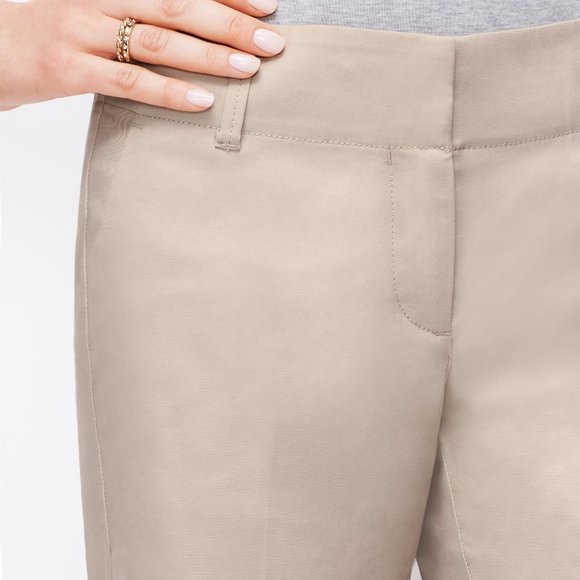 ANN TAYLOR - 6P Khaki Modern Metro Shorts $50 - Picture 3 of 3